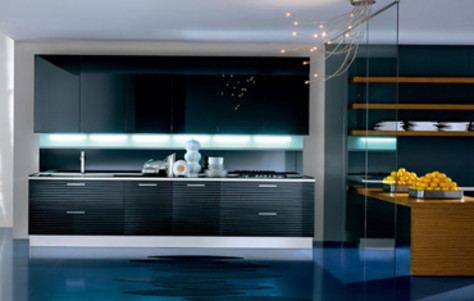 Image: Damenico Palucci Outline for Pedini Turns the Kitchen on its Side