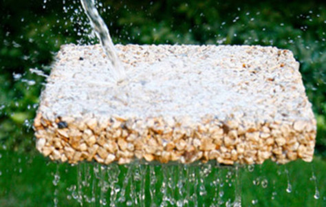 Image: Permapave Pebble Pavers Provide Reprieve From Pollution and Pavement