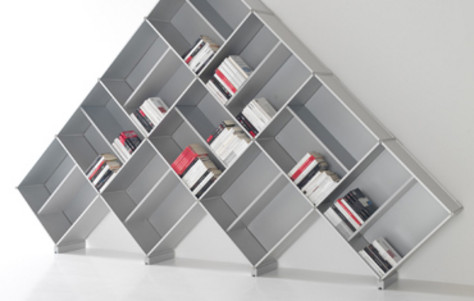 Image: Pyramid Bookcase: How Fitting!