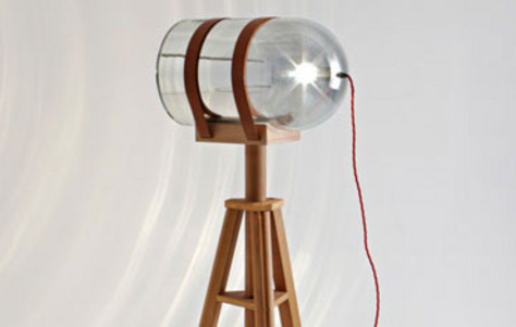 Rolf Sachs Has a Way with Glass bulb, chrome, dome, glass, light, mirror