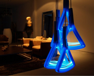 Image: Hand-Cut Glass Chandelier by emandes