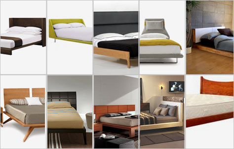 Top Ten: Minimalist Platform Beds concrete platform beds, leather beds, minimalist bed frames, minimalist platform beds, modern bed frames, modern headboard, modern platform beds, modern wood bed, platform bed, platform beds