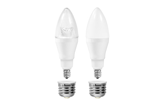 Toshiba Lights the Way with the 180 Line of LED Candelabra Bulbs.