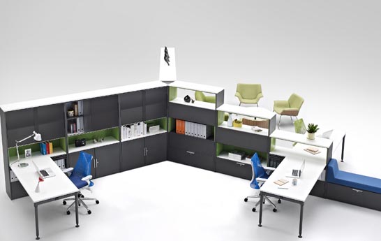Stem storage by Herman Miller Europe