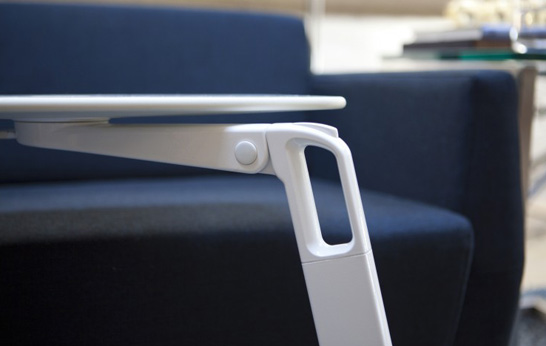 Freedom to Work and Move: Free Stand by Coalesse.