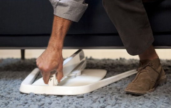 Freedom to Work and Move: Free Stand by Coalesse.