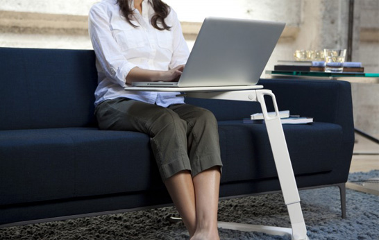 Freedom to Work and Move: Free Stand by Coalesse.