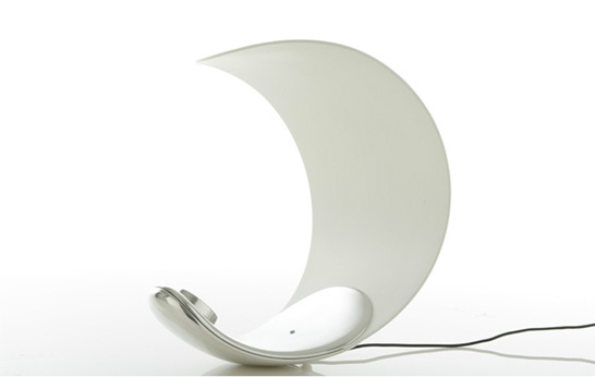 Curl table lamp by Sebastian Bergne for Luceplan