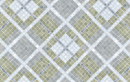 Tartan Dreams: Gingham and Plaid Collection by Sara Baldwin for New Ravenna Mosaics