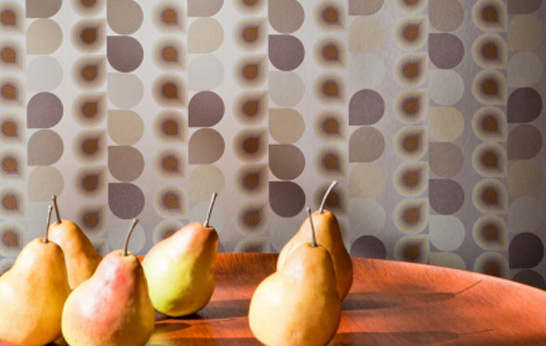 Metallic Motifs: Patterns Wallpaper by Kismet