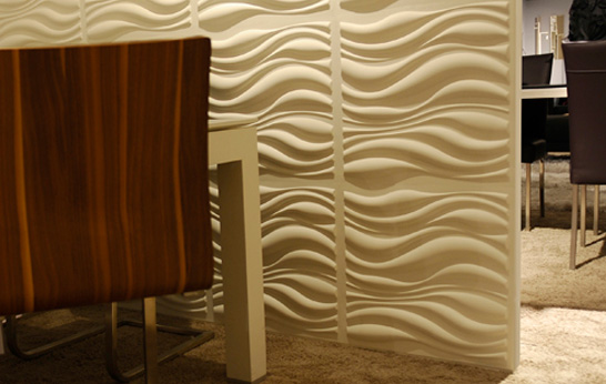 So Sweet: Eco-Friendly New Waves Wall Panels by WallArt