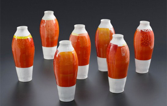 Vases, Hella Jongerius, Maharam, textiles, contract textiles