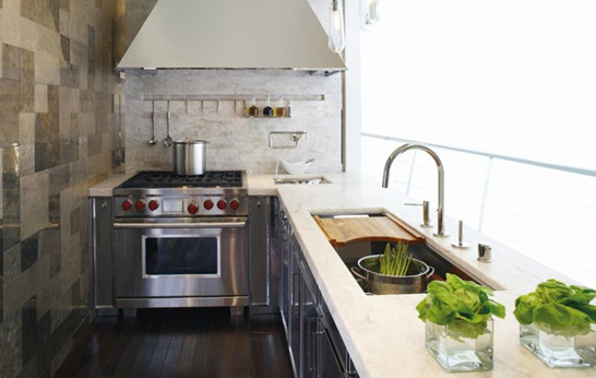 Get Inspired: Crystal Clear Kitchen by De Giulio for Kohler Design Center