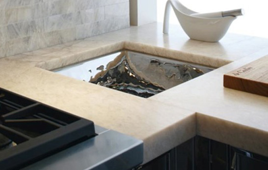 Get Inspired: Crystal Clear Kitchen by De Giulio for Kohler Design Center