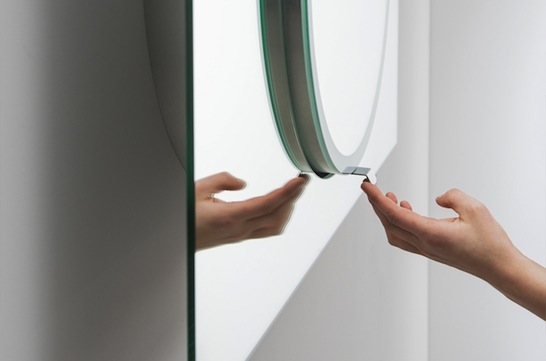 Al, Ella, and Dot Mirrors by Miior Dot, Miior, Al, mirror, bathroom, luxury
