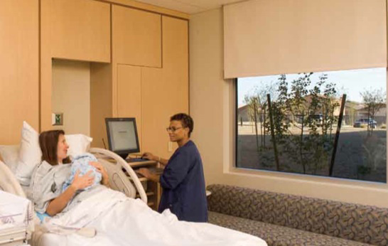 A Room with a View: Manual Shades for Healthcare by MechoSystems