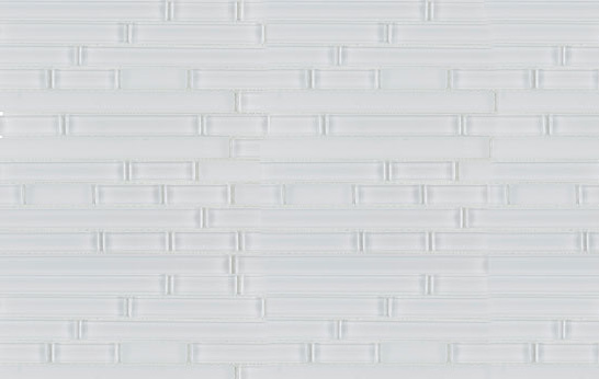 Ice Metrix Glass Mosaics Evoke a Winter Wonderland