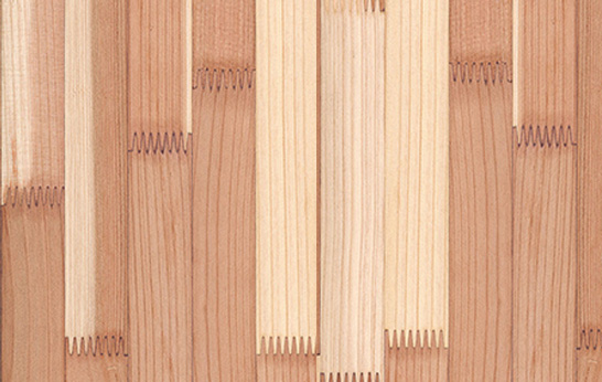Recycled Millwork Panels: Pacific Coastal Collection by Kirei