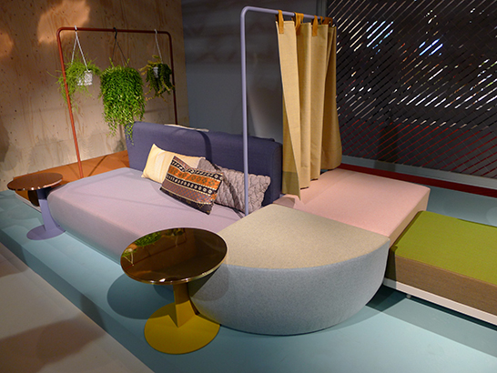 Milan 2013: Moroso Milan 2013, Salone del Mobile 2013, moroso ,werner aisslinger, bikini landscape