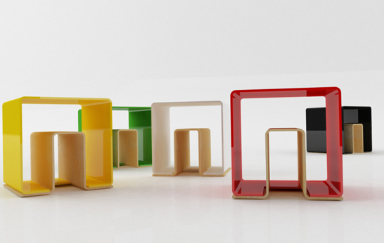 Multifunctional Modern: Un Stool by Studio PARCHITECTS