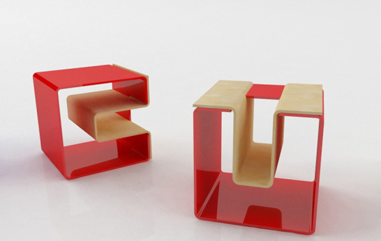 Multifunctional Modern: Un Stool by Studio PARCHITECTS