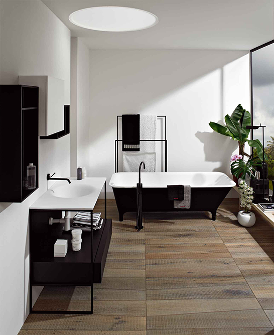 ICFF 2013, Morphing, Zucchetti / Kos, bathtub, washbasin, console, bathroom