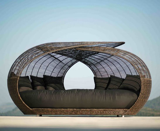 Top Ten, Outdoor Loungers, Spartan Daybed, Neoteric Luxury