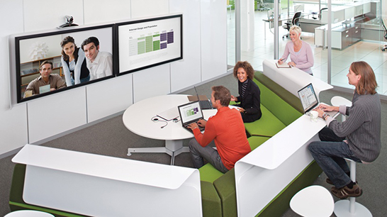 conference room furniture, tables, contract, office, media:scape, Steelcase