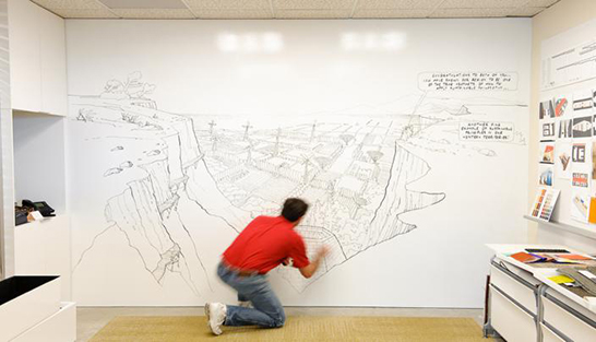  IdeaPaint Clear, IdeaPaint, surfaces, flooring, walls, ceilings, work_gallery18