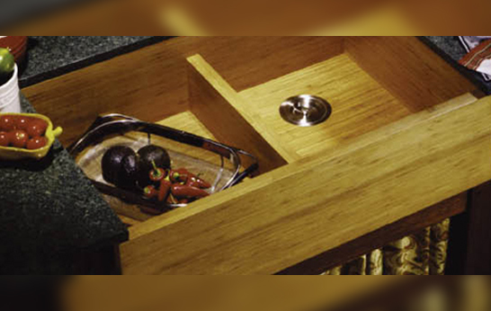 Bamboo Kitchen Sink by Lenova