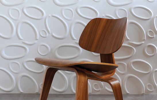 Splashes and Ellipses: 3D Wall D©cor Panels by WallArt