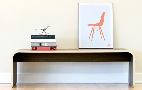 The Minimalist Bench by Dario Antonioni for Botanist
