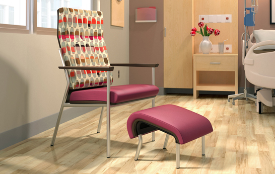 Sleek Healthcare Seating: Trace by Wieland