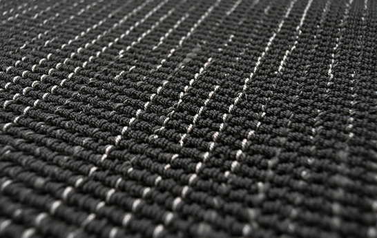 Bloomsburg Carpet introduces Metal Edge and Structure Bloomsburg Carpet introduces Metal Edge and Structure_Gunmetal--Close Up