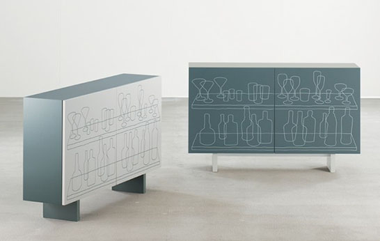 Contemporary Cocktail Cabinets_Luxury Trend_Inside Out cabinet by FreshWest for Joined and Jointed