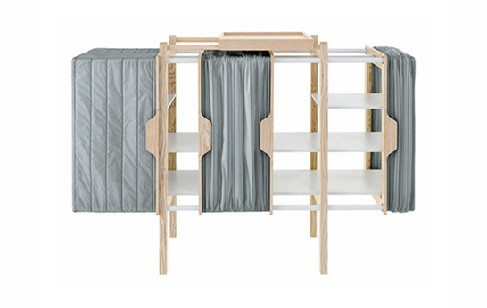 Soft Storage_Aris Textile Cabinets by Moritz Schmid