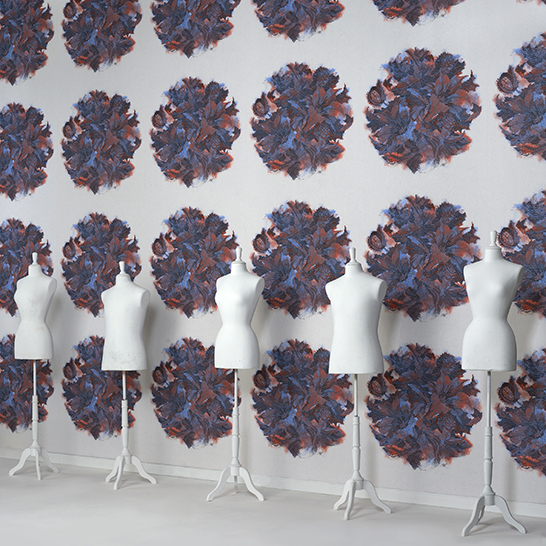 Wallcoverings by Maison Martin Margiela x Omexco Wallcoverings by Maison Martin Margiela x Omexco_Point-de-croix-1