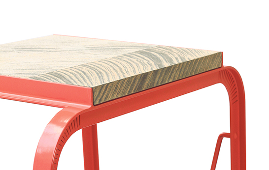 New Colors of Newspaper Wood TabloidTable_colouredNewspaperWood_orange_03