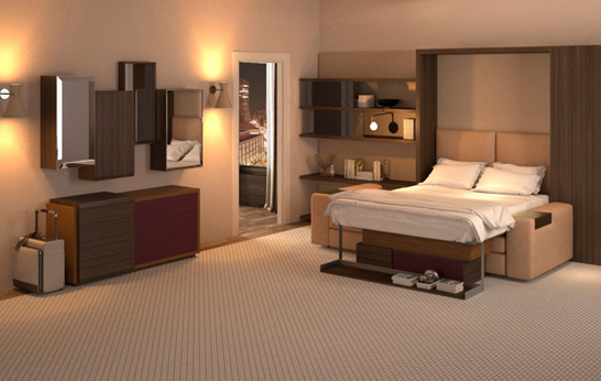 New Space-Saving Designs by Think Fabricate for Resource Furniture