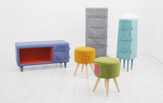 Dressed Up Furniture by KamKam