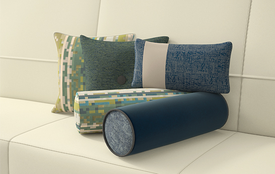 Whimsy, Toss Pillows, and Wedges and Cushions by National Office Furniture