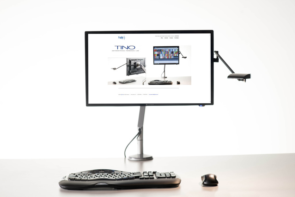 Tino Monitor Mount, Light Corp
