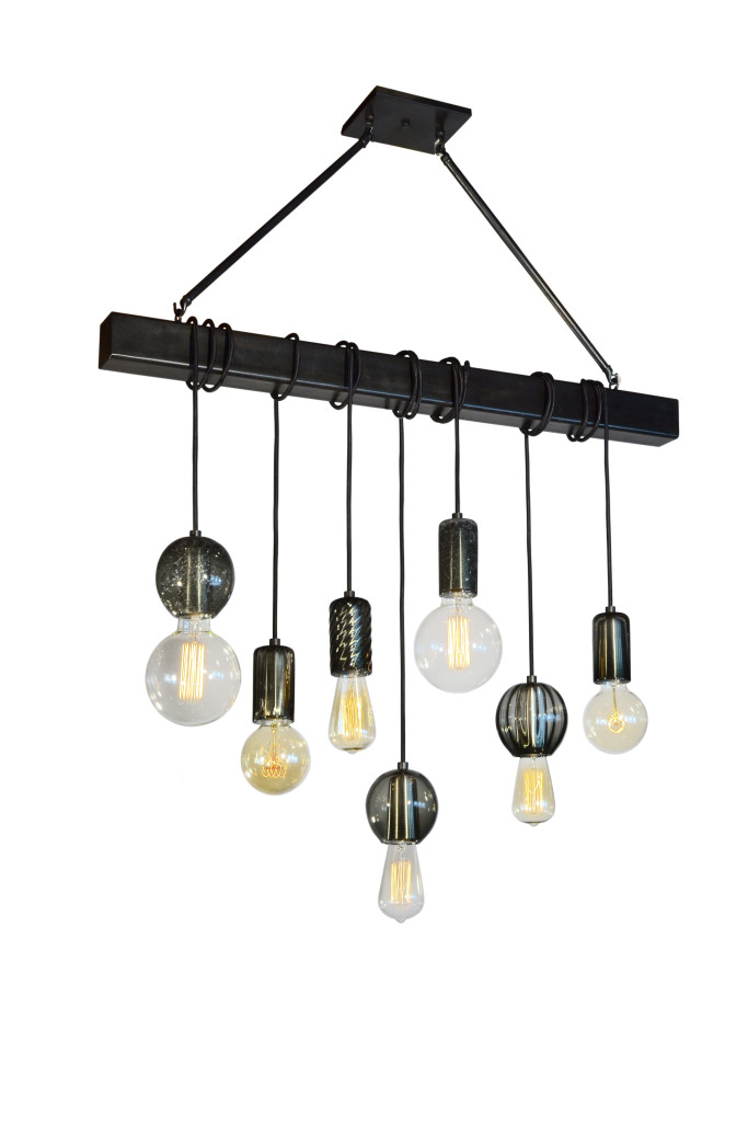 Metropolis Rectangular Bar Pendant_Grey