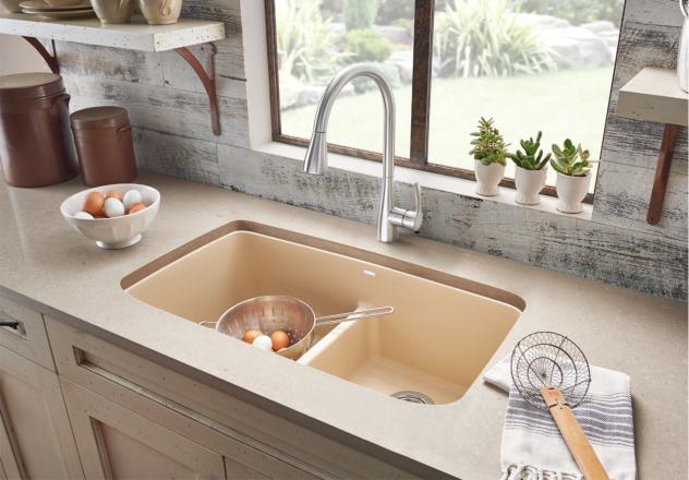 Valea Double Bowl Sink by Blanco