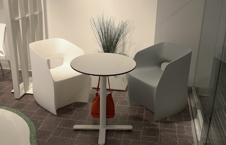 Oxi Bistrot Outdoor Tables by Magnuson Group