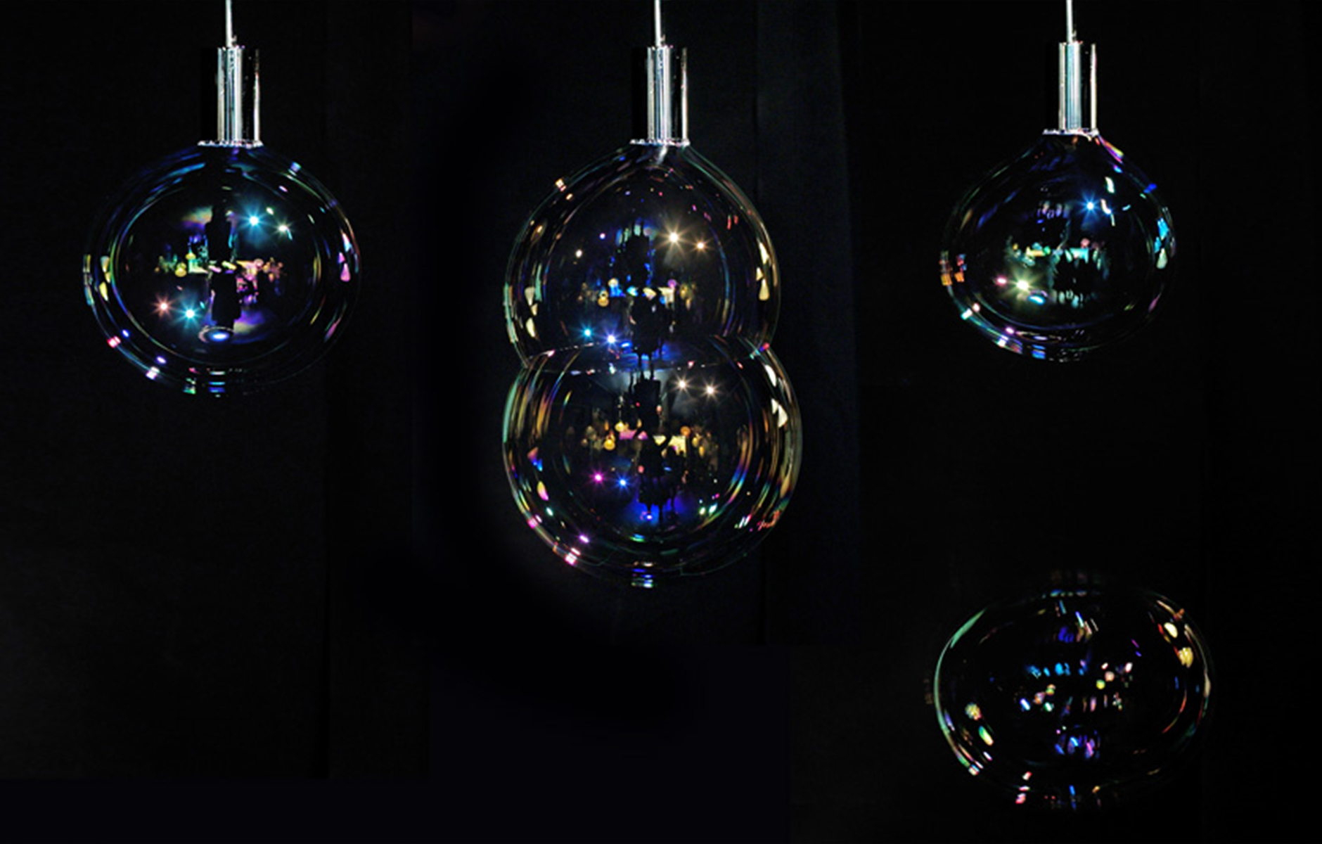 Surface Tension Lamp by Front