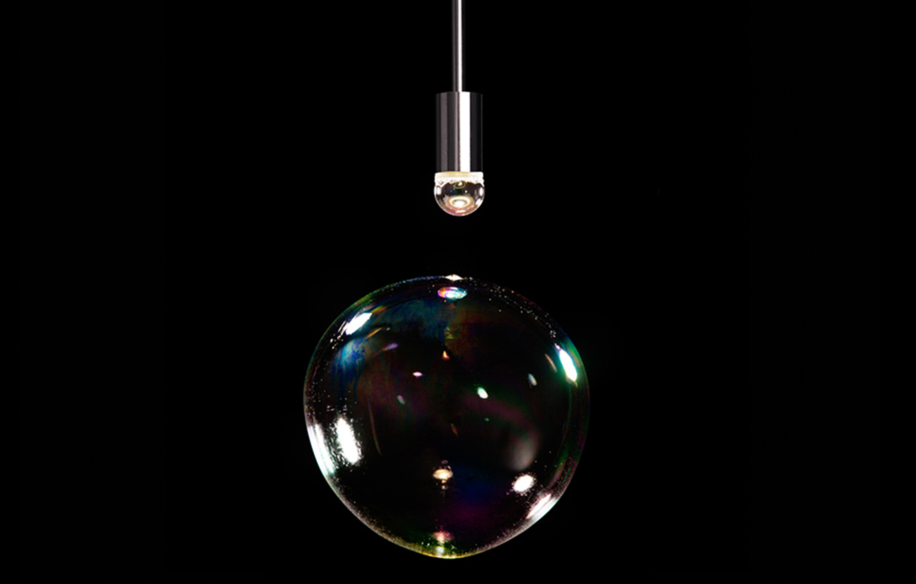 Surface Tension Lamp by Front