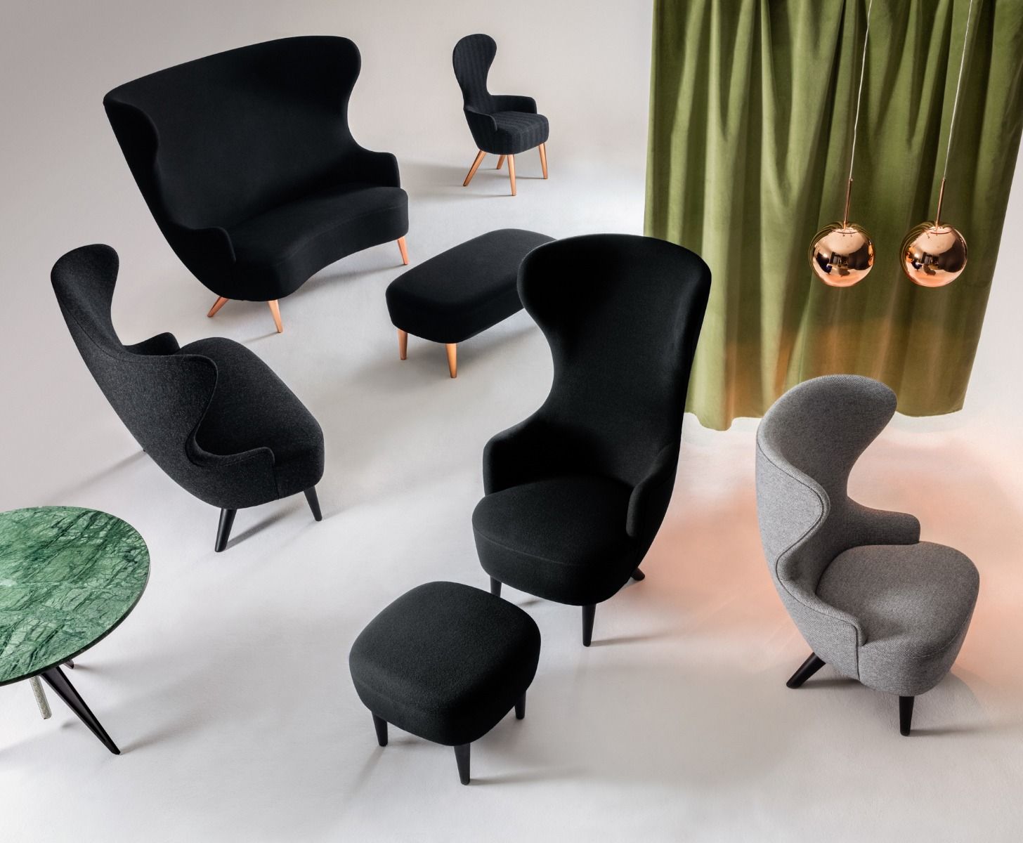 Tom Dixon's Take on The Wingback Chair