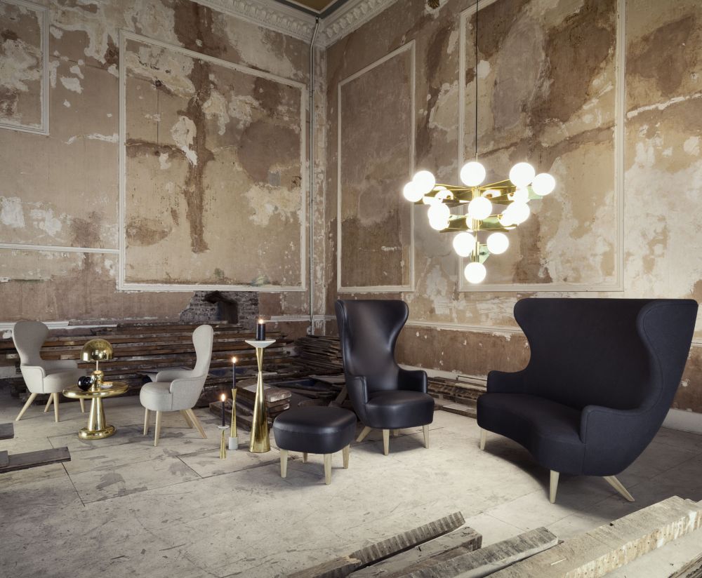 Tom Dixon's Take on The Wingback Chair