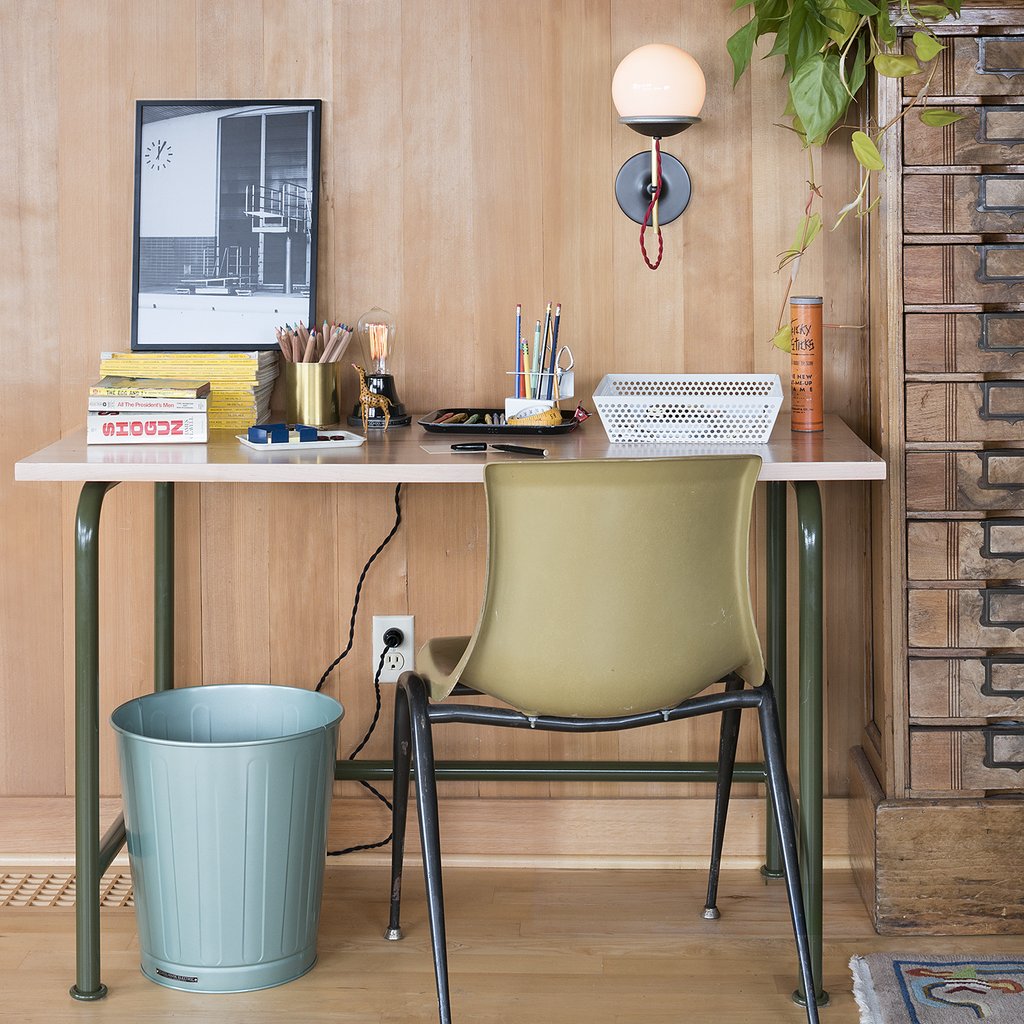 Steel Waste Basket by Schoolhouse Electric